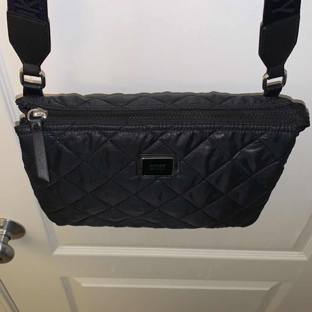 DKNY Puffy Quilt Nylon Crossbody - Picture 11 of 17